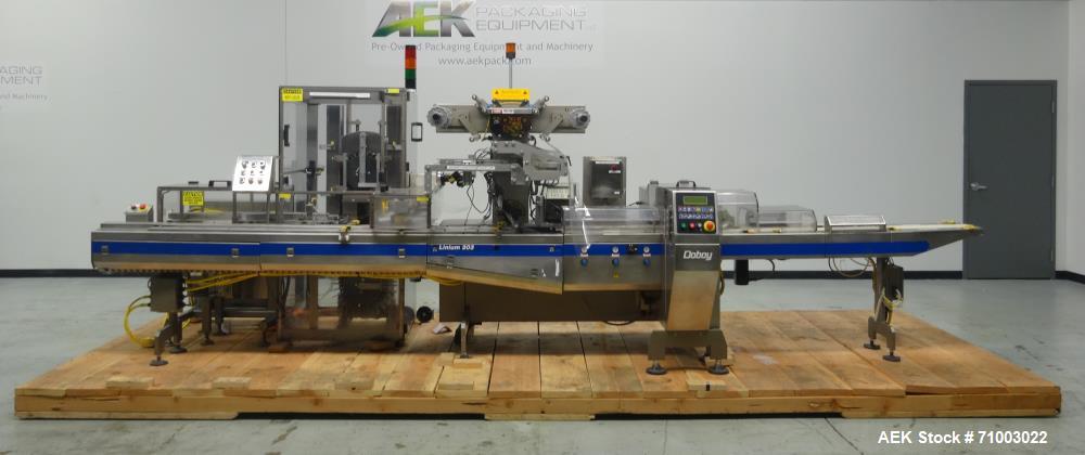 Used Bosch Doboy Linium 303 Long Dwell Horizontal Flow Wrapper