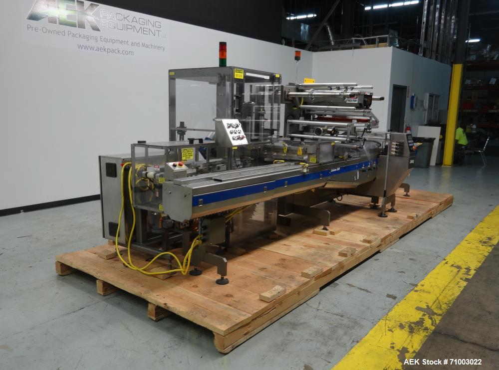 Used Bosch Doboy Linium 303 Long Dwell Horizontal Flow Wrapper