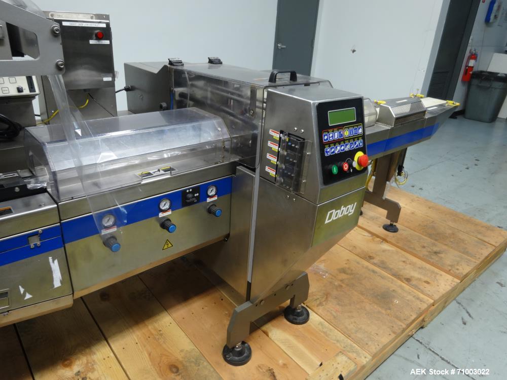 Used Bosch Doboy Linium 303 Long Dwell Horizontal Flow Wrapper
