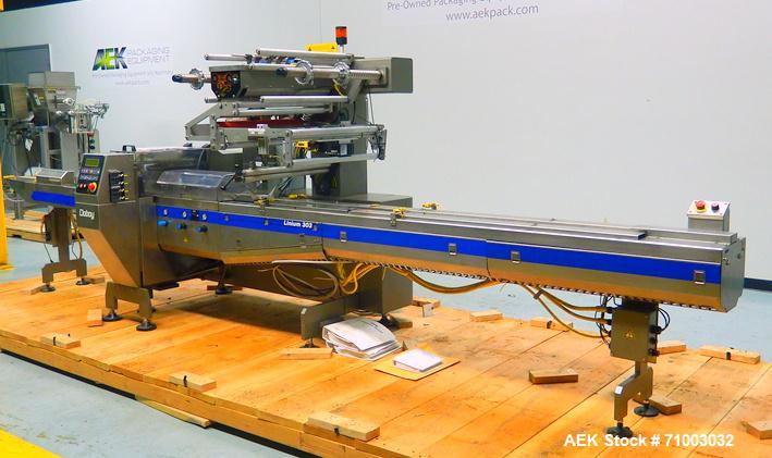 Used Bosch Doboy Linium 303 Long Dwell Horizontal Flow Wrapper