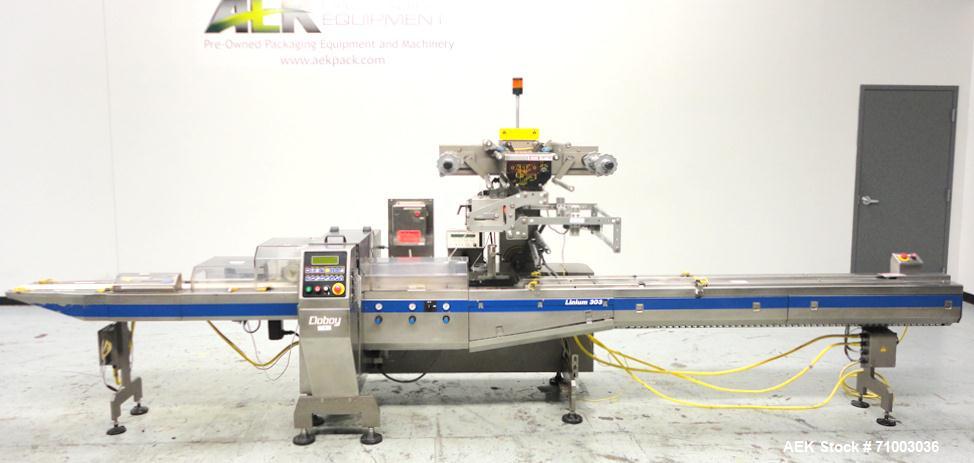 Used Bosch Doboy Linium 303 Long Dwell Horizontal Flow Wrapper