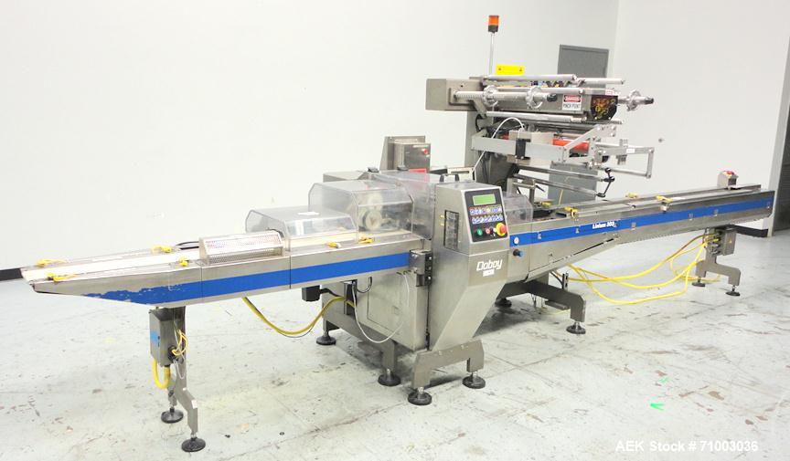 Used Bosch Doboy Linium 303 Long Dwell Horizontal Flow Wrapper