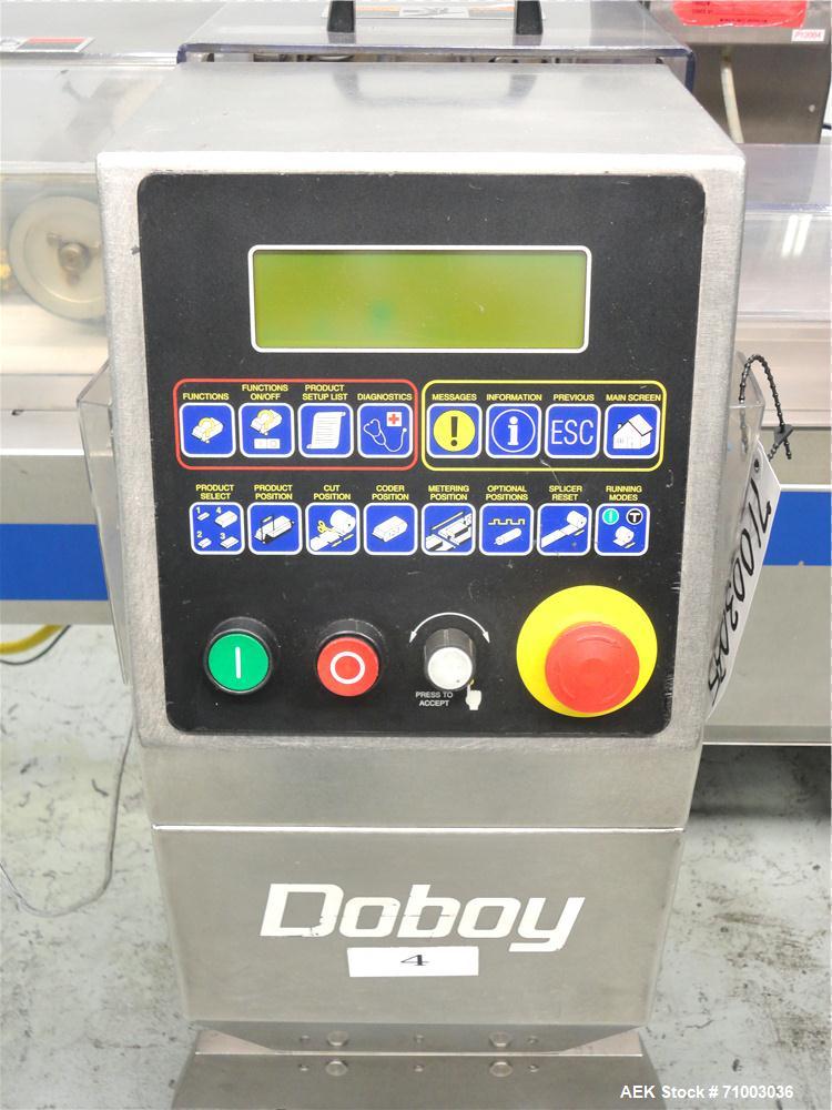 Used Bosch Doboy Linium 303 Long Dwell Horizontal Flow Wrapper