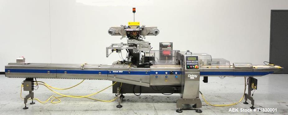 Used Bosch Doboy Linium 303 Long Dwell Horizontal Flow Wrapper.