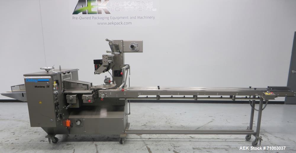 Used Doboy Model Mustang IV Horizontal Flow Wrapper