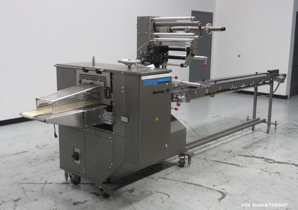 Used Doboy Model Mustang IV Horizontal Flow Wrapper