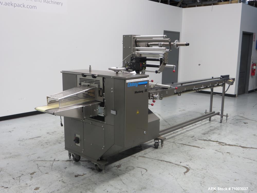 Used Doboy Model Mustang IV Horizontal Flow Wrapper