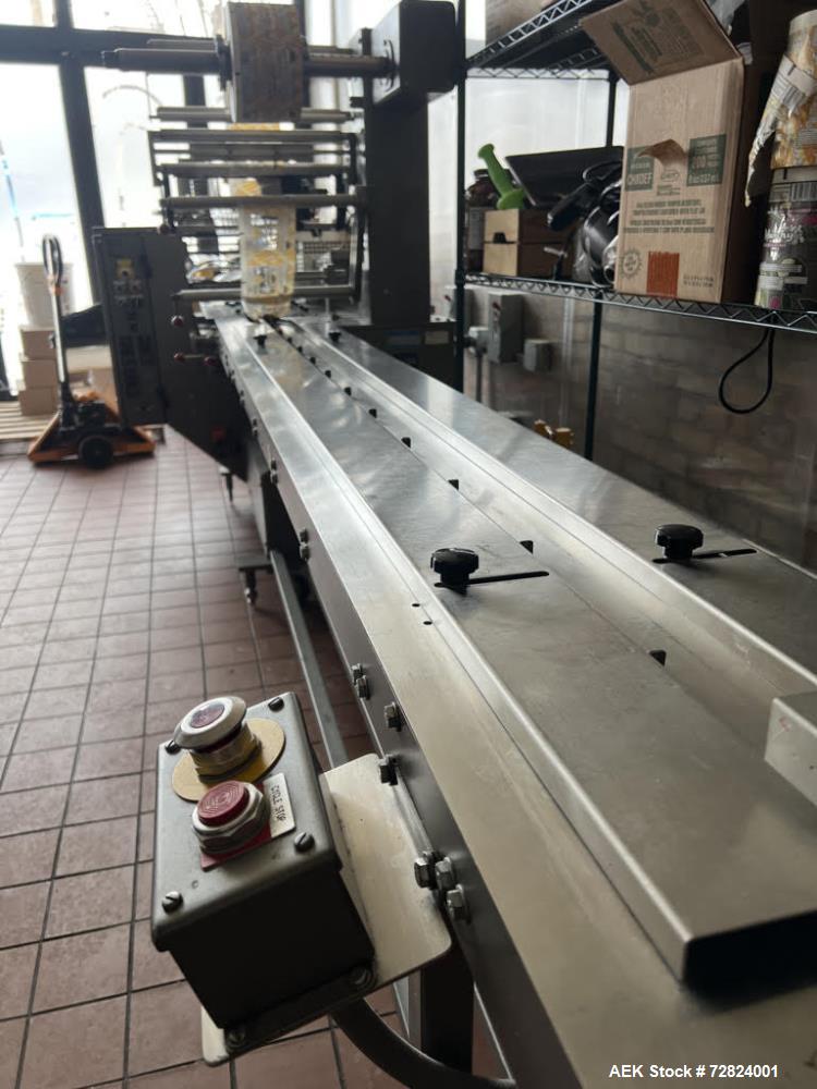 Doboy Mustang IV Flow Wrapper – 15” Package Length, Film Registration, Mounted on Casters