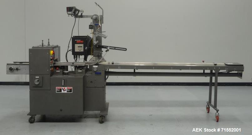 Used- Doboy Horizontal Flow Wrapper, Model: Mustang.