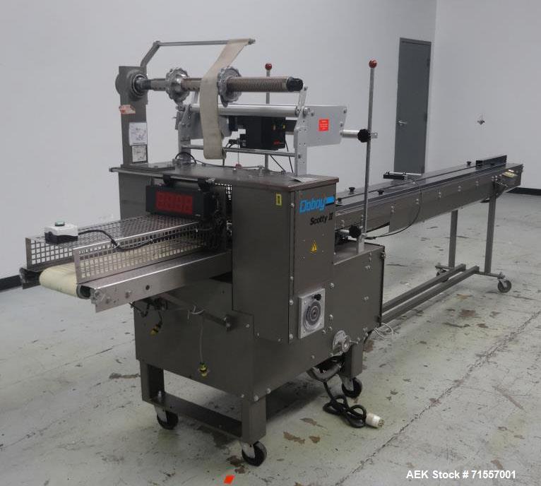 Used- Doboy Model Scotty II Horizontal Flow Wrapper