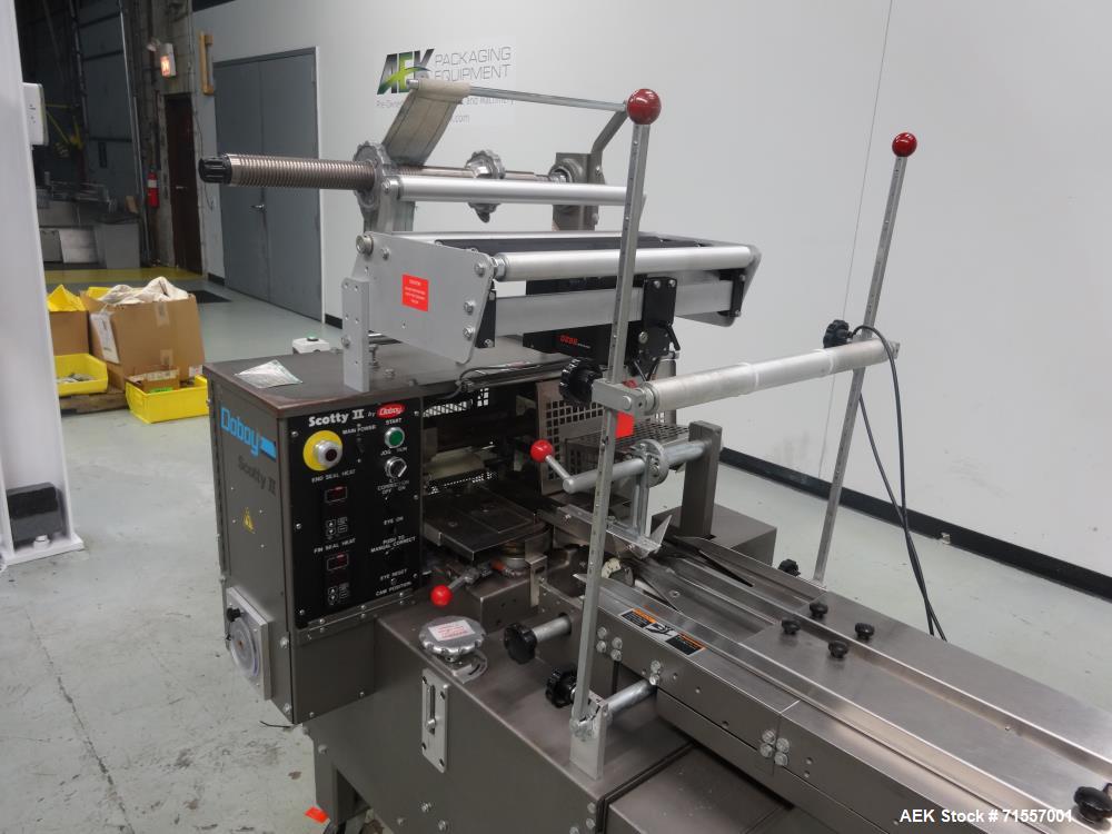 Used Doboy Model Scotty II Horizontal Flow Wrapper
