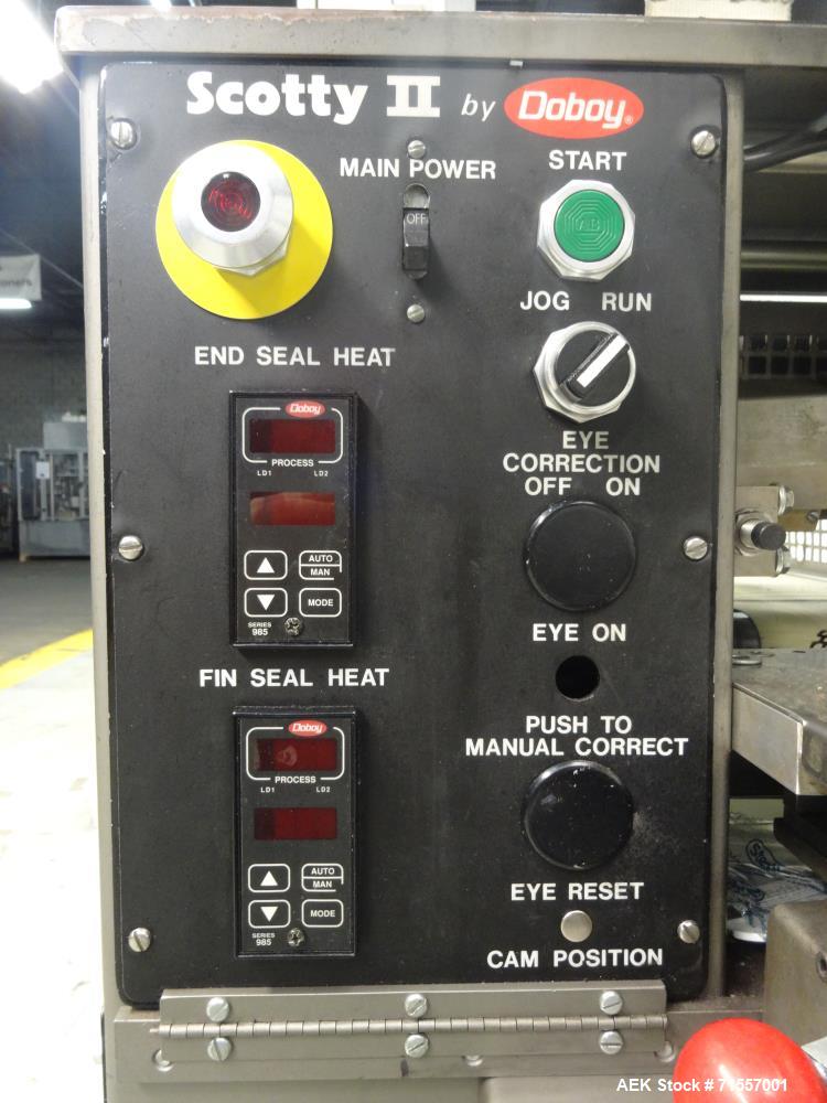 Used Doboy Model Scotty II Horizontal Flow Wrapper