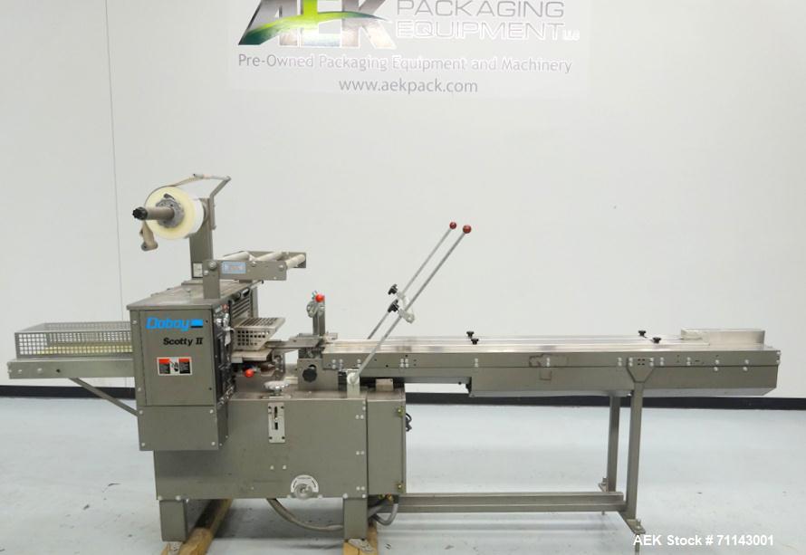 Used Doboy Model Scotty II Horizontal Flow Wrapper