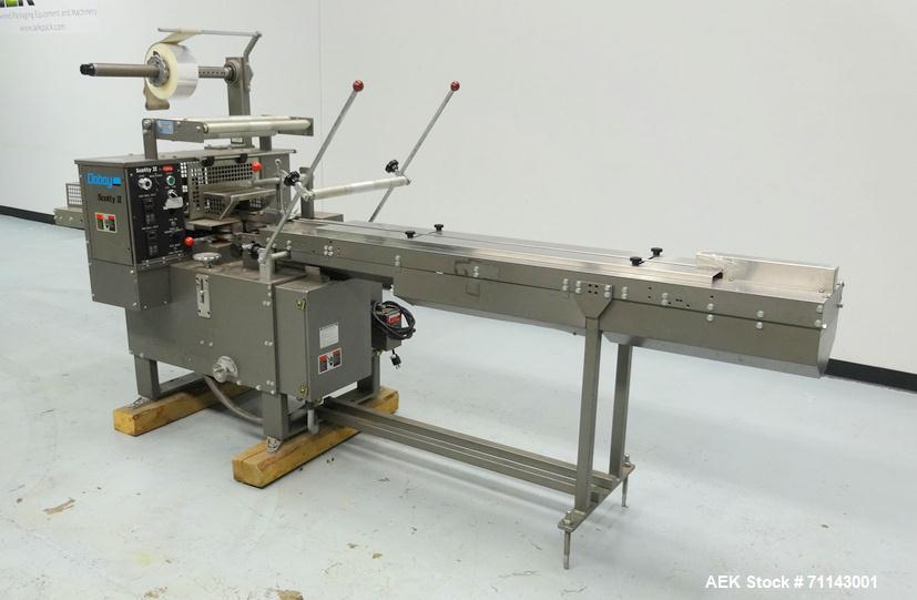 Used Doboy Model Scotty II Horizontal Flow Wrapper