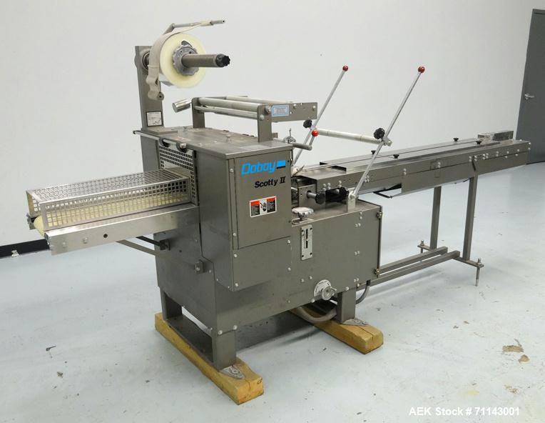 Used Doboy Model Scotty II Horizontal Flow Wrapper