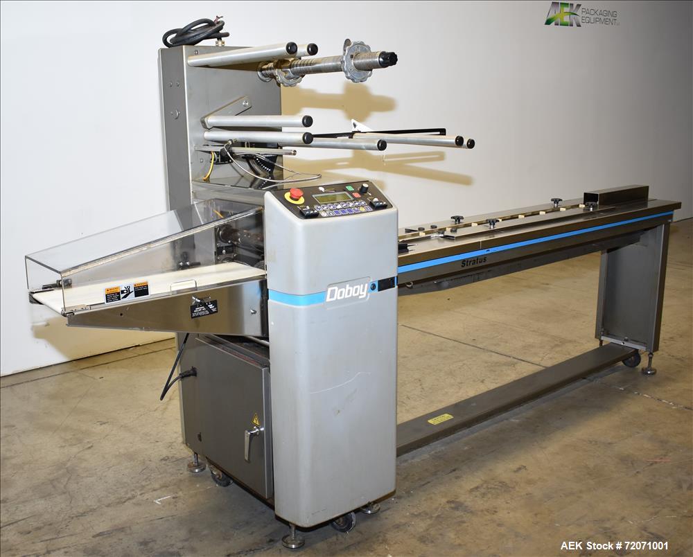 Used Bosch / Doboy Stratus Horizontal Wrapper with Registration