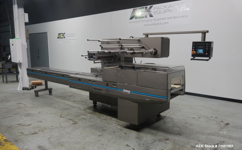 Used Doboy Model Super Mustang B Frame Horizontal Flow Wrapper