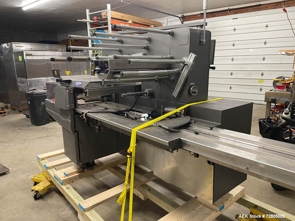 Used Doboy Super Mustang Flow Wrapper – 4-Axis Servo, 12’ Infeed, Right-to-Left