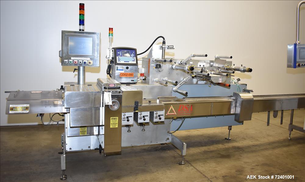Used Delta Systems Eagle High Speed Automatic Horizontal Flow Wrapper