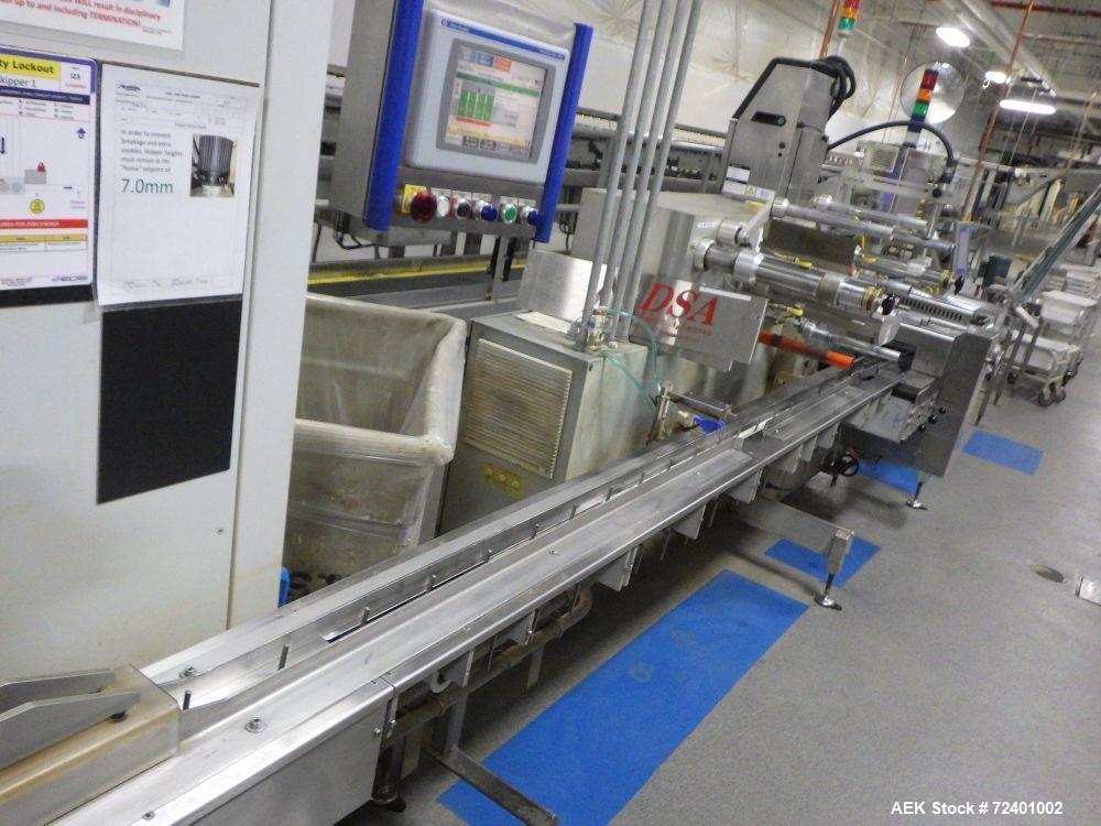 Used Delta Systems Eagle High-Speed Flow Wrapper – 240 PPM, Biscuit & Bar Packaging