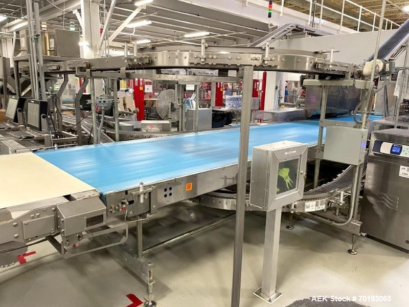 Fuji FW3400 Alpha VI Wrapping & Schubert TLM Robotic Cartoning Line – Bars, Cookies, Confectionery (Used)