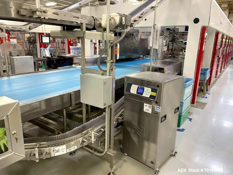 Fuji FW3400 Alpha VI Wrapping & Schubert TLM Robotic Cartoning Line – Bars, Cookies, Confectionery (Used)