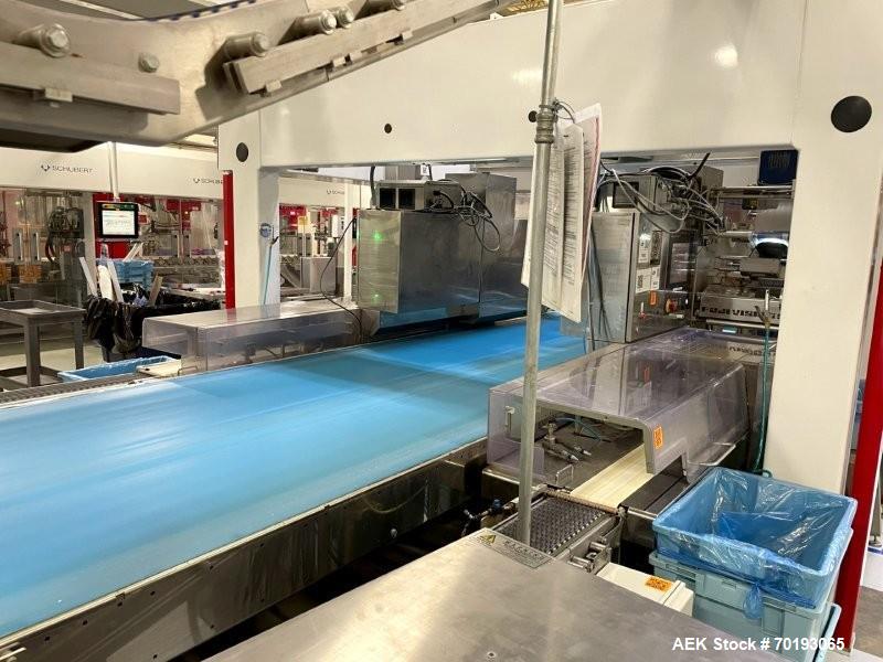 Fuji FW3400 Alpha VI Wrapping & Schubert TLM Robotic Cartoning Line – Bars, Cookies, Confectionery (Used)