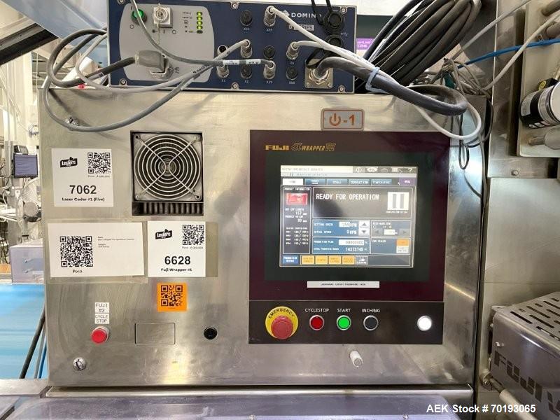 Fuji FW3400 Alpha VI Wrapping & Schubert TLM Robotic Cartoning Line – Bars, Cookies, Confectionery (Used)