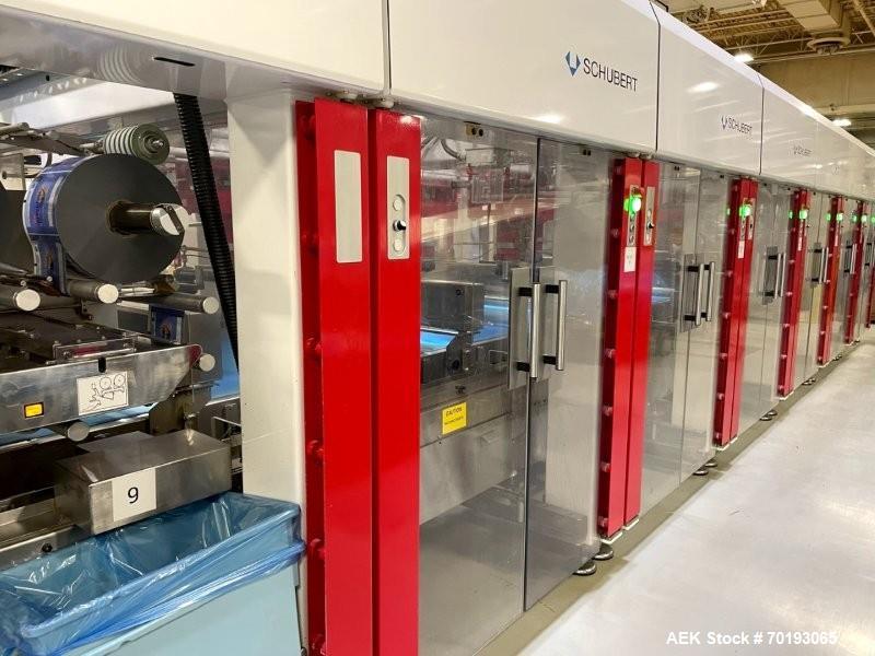 Fuji FW3400 Alpha VI Wrapping & Schubert TLM Robotic Cartoning Line – Bars, Cookies, Confectionery (Used)