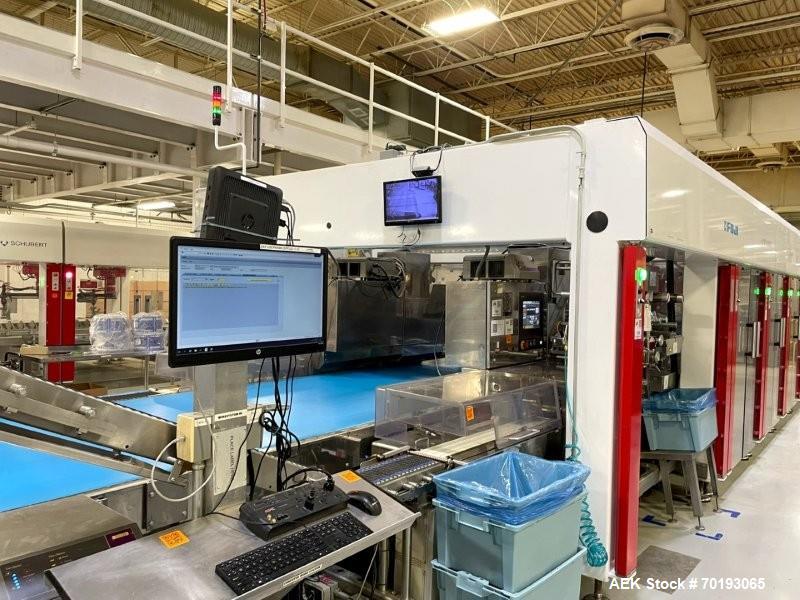 Fuji FW3400 Alpha VI Wrapping & Schubert TLM Robotic Cartoning Line – Bars, Cookies, Confectionery (Used)