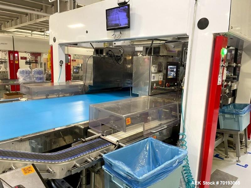 Fuji FW3400 Alpha VI Wrapping & Schubert TLM Robotic Cartoning Line – Bars, Cookies, Confectionery (Used)
