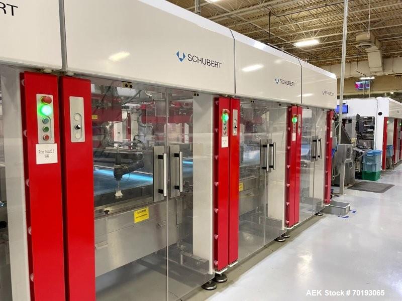Fuji FW3400 Alpha VI Wrapping & Schubert TLM Robotic Cartoning Line – Bars, Cookies, Confectionery (Used)