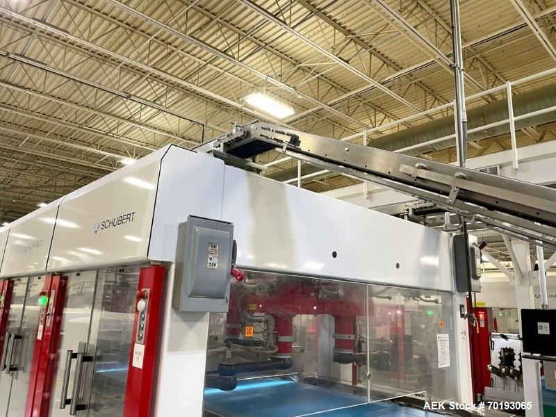 Fuji FW3400 Alpha VI Wrapping & Schubert TLM Robotic Cartoning Line – Bars, Cookies, Confectionery (Used)