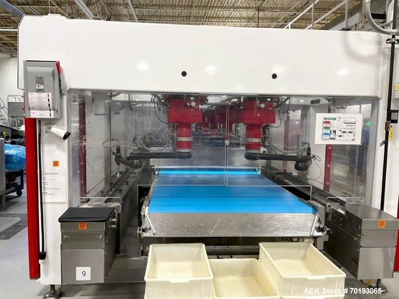 Fuji FW3400 Alpha VI Wrapping & Schubert TLM Robotic Cartoning Line – Bars, Cookies, Confectionery (Used)