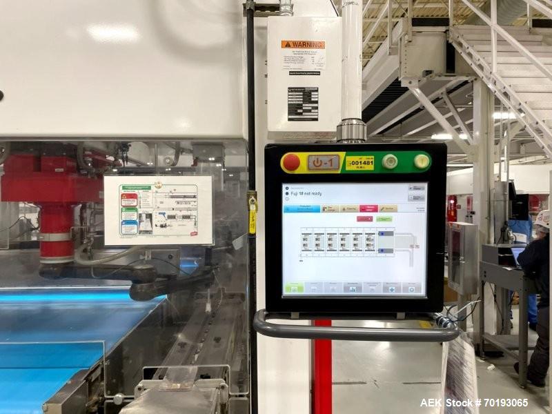 Fuji FW3400 Alpha VI Wrapping & Schubert TLM Robotic Cartoning Line – Bars, Cookies, Confectionery (Used)