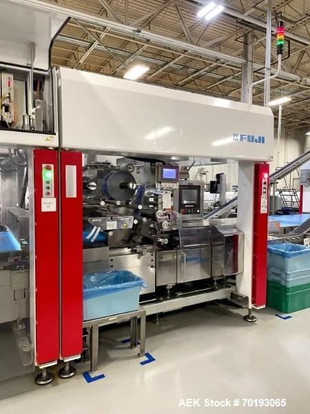 Fuji FW3400 Alpha VI Wrapping & Schubert TLM Robotic Cartoning Line – Bars, Cookies, Confectionery (Used)