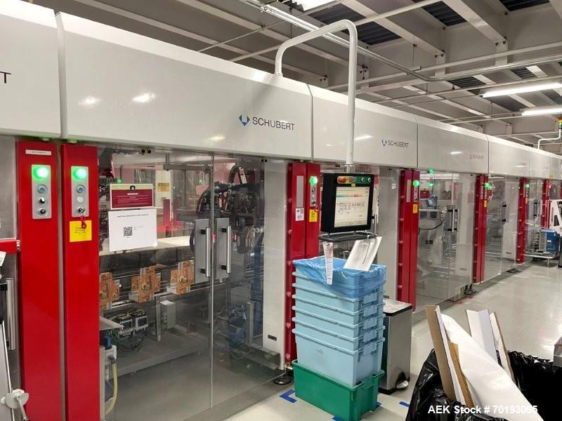 Fuji FW3400 Alpha VI Wrapping & Schubert TLM Robotic Cartoning Line – Bars, Cookies, Confectionery (Used)