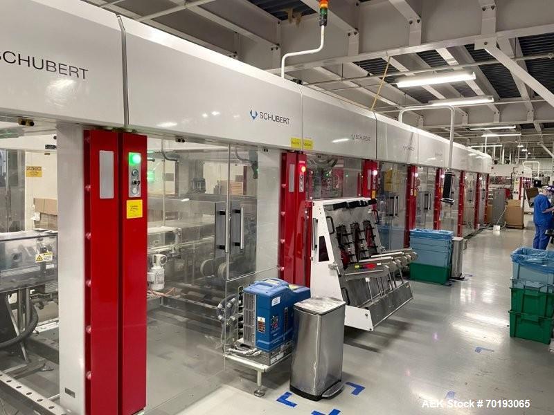 Fuji FW3400 Alpha VI Wrapping & Schubert TLM Robotic Cartoning Line – Bars, Cookies, Confectionery (Used)