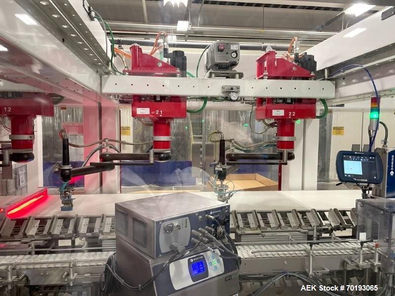 Fuji FW3400 Alpha VI Wrapping & Schubert TLM Robotic Cartoning Line – Bars, Cookies, Confectionery (Used)
