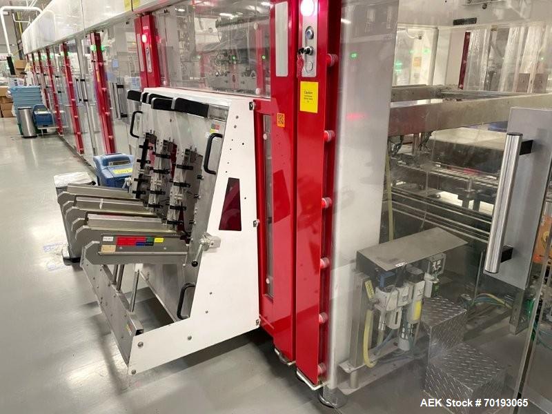 Fuji FW3400 Alpha VI Wrapping & Schubert TLM Robotic Cartoning Line – Bars, Cookies, Confectionery (Used)