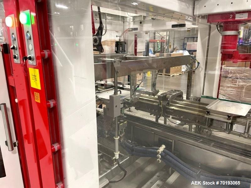 Fuji FW3400 Alpha VI Wrapping & Schubert TLM Robotic Cartoning Line – Bars, Cookies, Confectionery (Used)