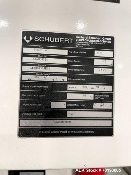 Fuji FW3400 Alpha VI Wrapping & Schubert TLM Robotic Cartoning Line – Bars, Cookies, Confectionery (Used)