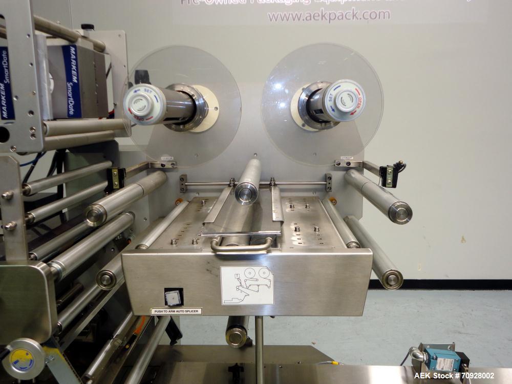 Used Fuji Model FW3400 Alpha VI Horizontal Wrapper. Built 3/2005. Is capable of speeds from 10-300 packages per minute and is now configured 1-up. Product size range: length 1.5" - 17.5", width up to...