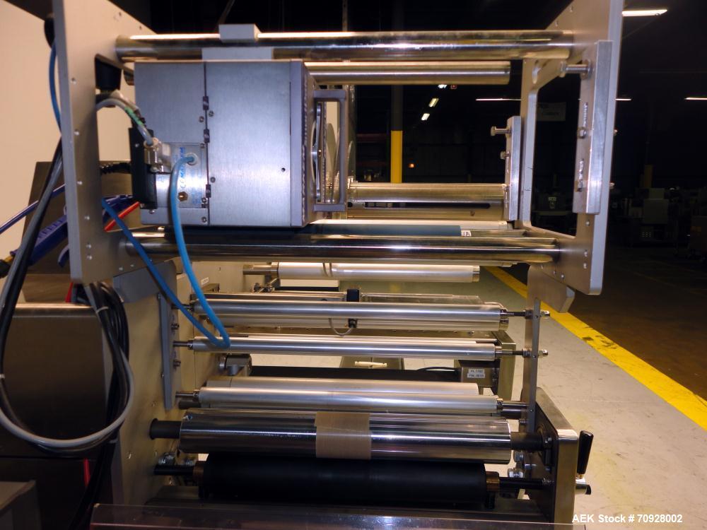 Used Fuji Model FW3400 Alpha VI Horizontal Wrapper. Built 3/2005. Is capable of speeds from 10-300 packages per minute and is now configured 1-up. Product size range: length 1.5" - 17.5", width up to...