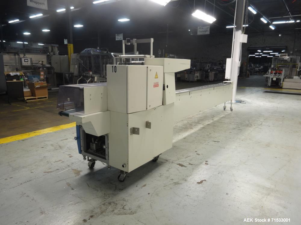 Used Fuji Formost Machinery Model FW-340M2 Horizontal Form Fill Seal Wrapper