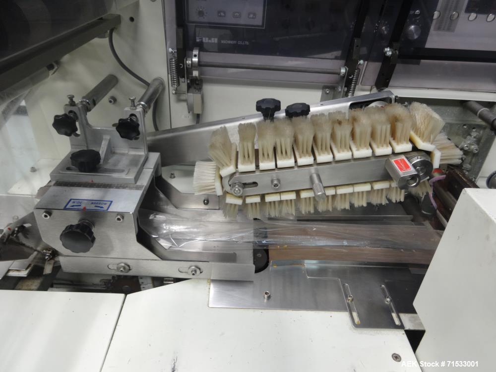 Used Fuji Formost Machinery Model FW-340M2 Horizontal Form Fill Seal Wrapper