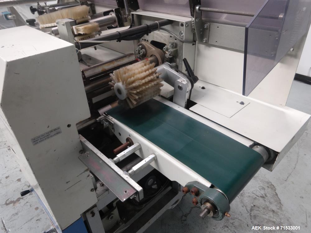 Used Fuji Formost Machinery Model FW-340M2 Horizontal Form Fill Seal Wrapper