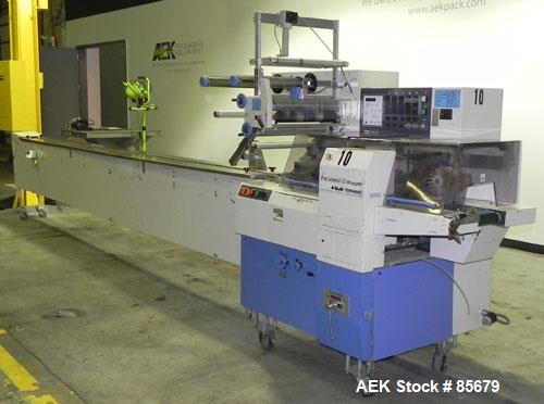 Used Fuji Formost Machinery Model FW-340M2 Horizontal Form Fill Seal Wrapper