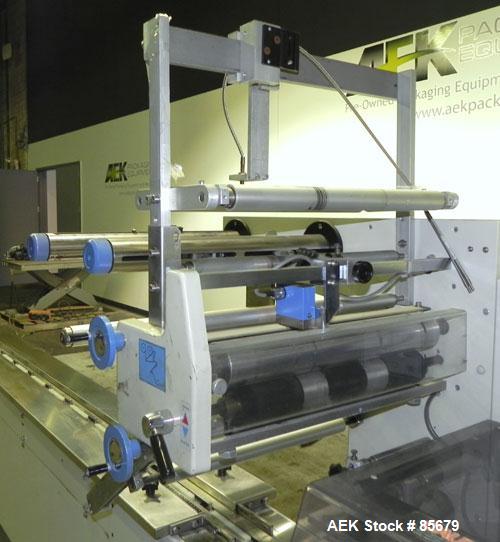 Used Fuji Formost Machinery Model FW-340M2 Horizontal Form Fill Seal Wrapper