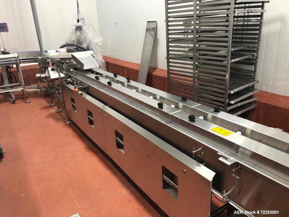 Used Fuji Inverted Seal Box Motion Horizontal Wrapper. Model FW3710BSB Alpha VI